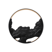 Terrain Modern Wood LED Wall Light for Living Room & Hallway