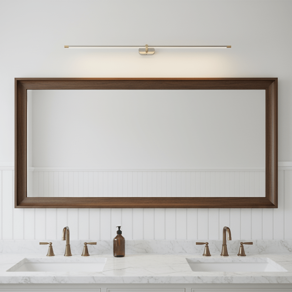 Linea Dimmable Aluminum Minimalist Wall Sconce for Bathroom & Hallway