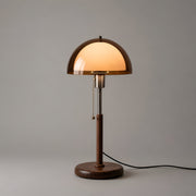 Kinoko Mushroom Amber Glass Table Lamp for Bedroom & Living Room