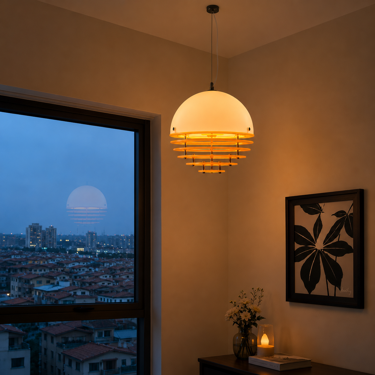 Atmos Layered Pendant Light