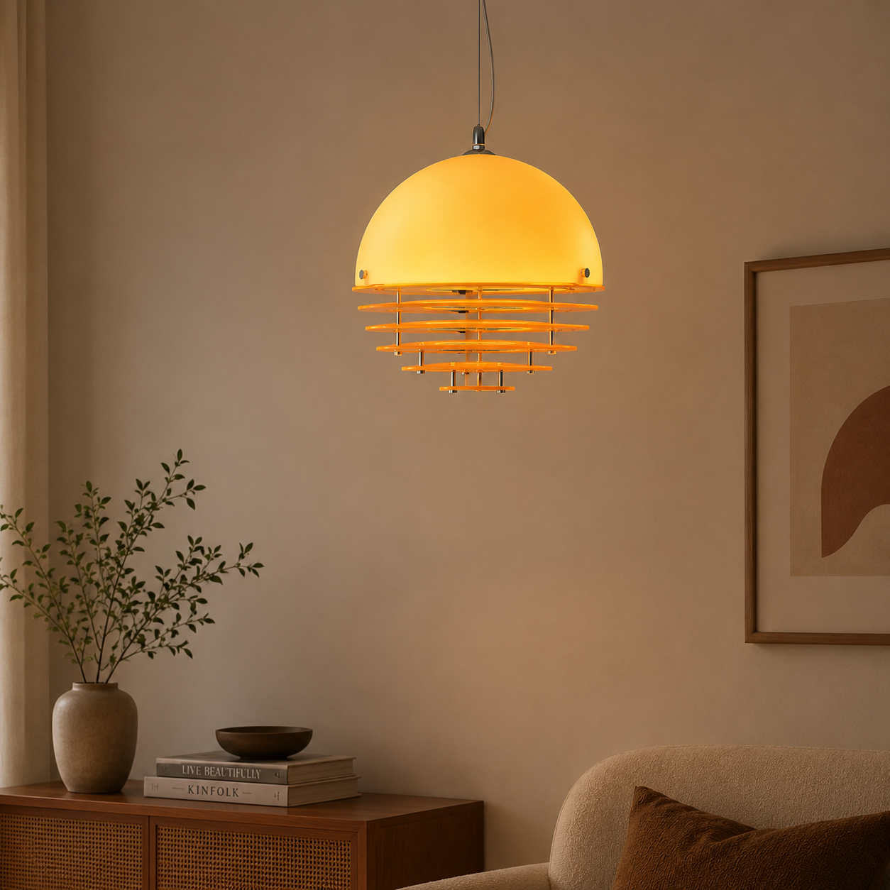 Atmos Layered Pendant Light