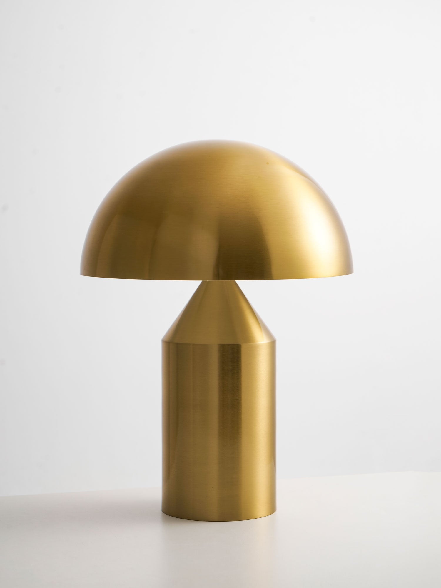 Solido Sculptural Geometric Metal Table Lamp for Bedroom Living Room