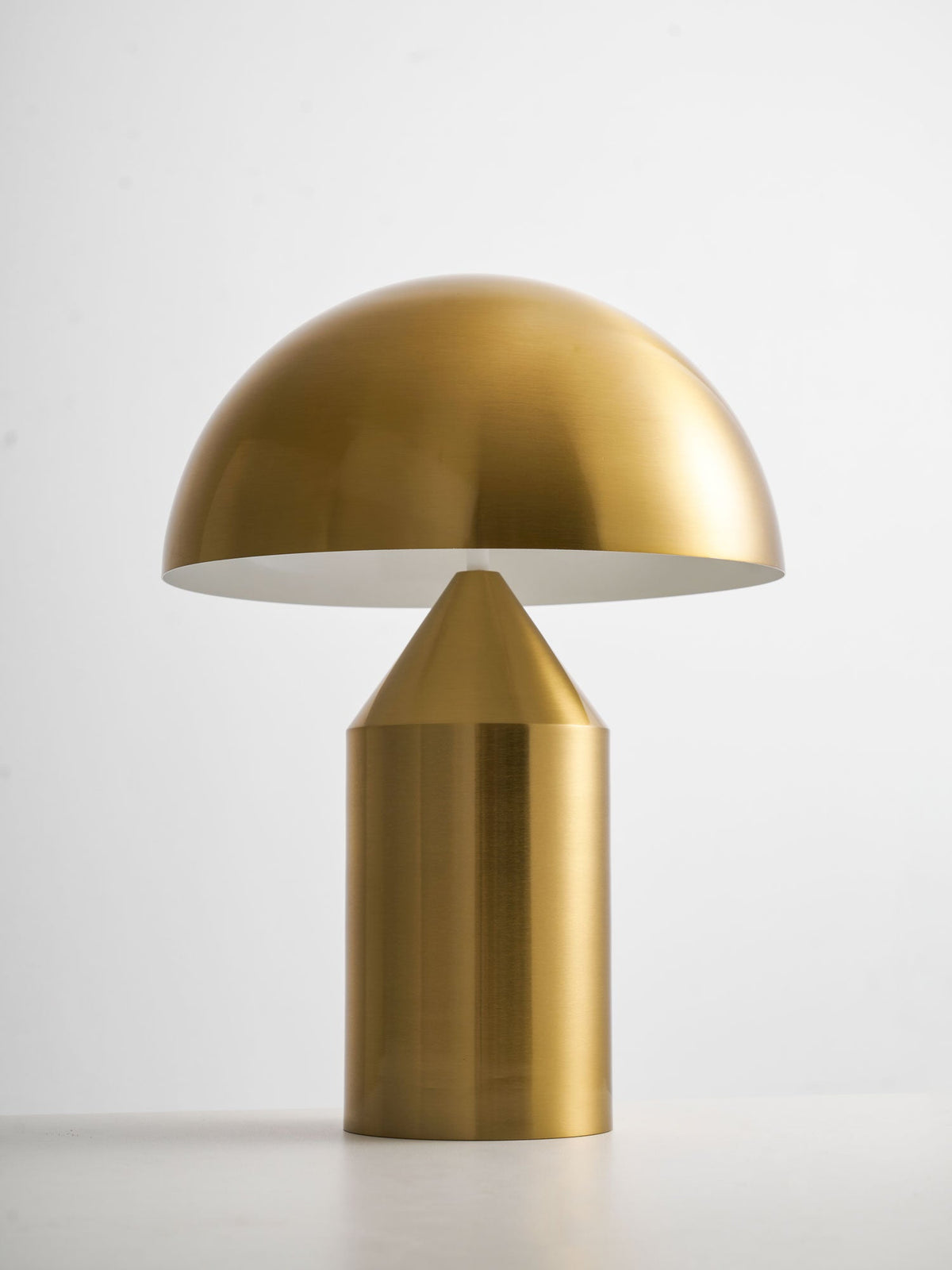 Solido Sculptural Geometric Metal Table Lamp for Bedroom Living Room