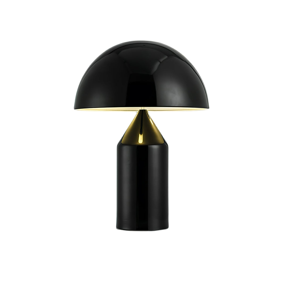 Solido Sculptural Geometric Metal Table Lamp for Bedroom Living Room