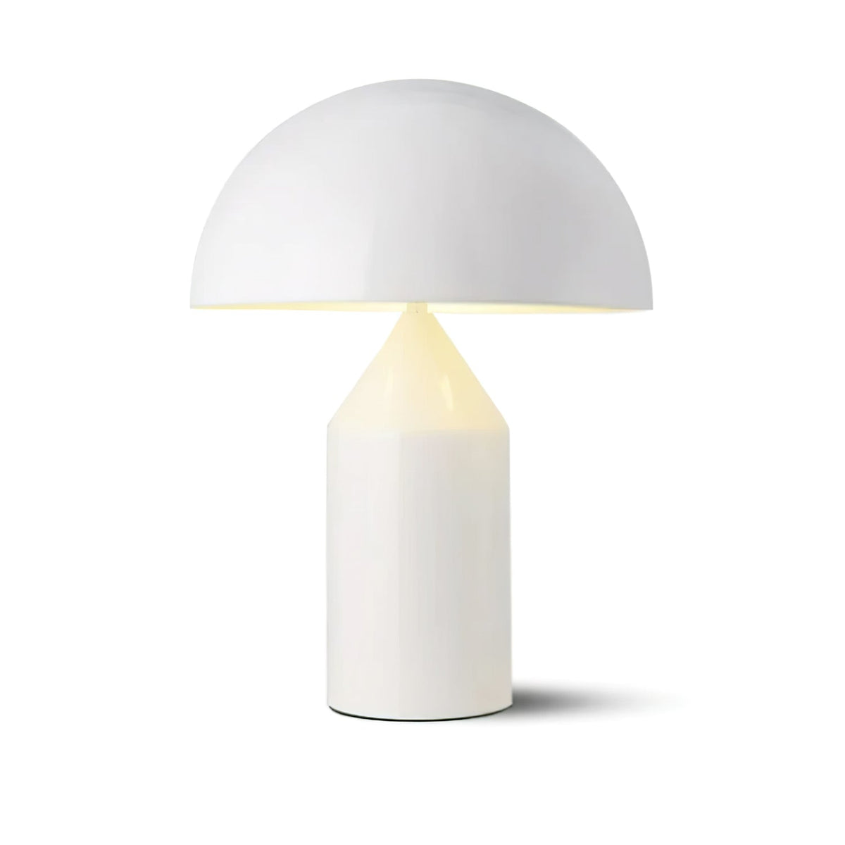 Solido Sculptural Geometric Metal Table Lamp for Bedroom Living Room