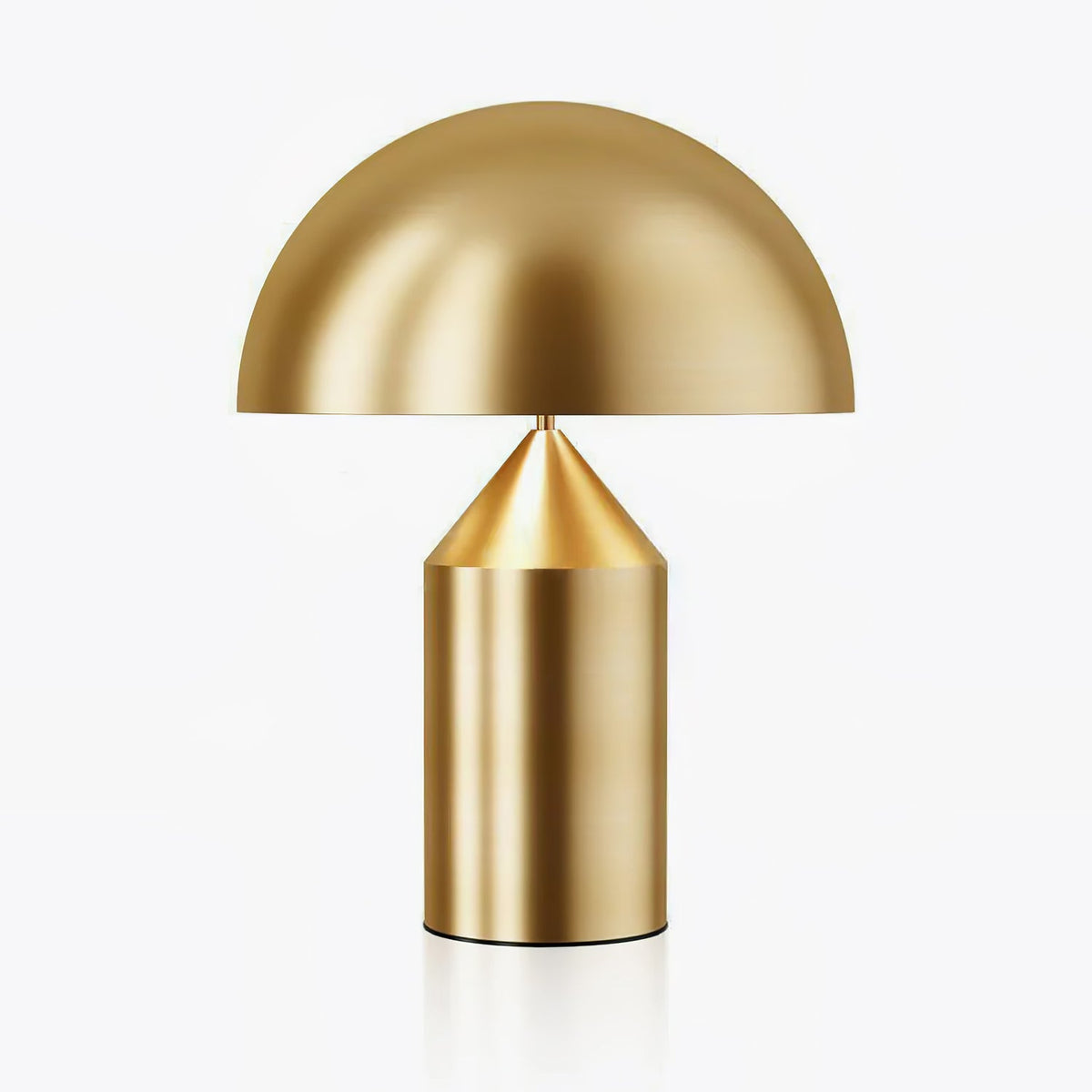 Solido Sculptural Geometric Metal Table Lamp for Bedroom Living Room