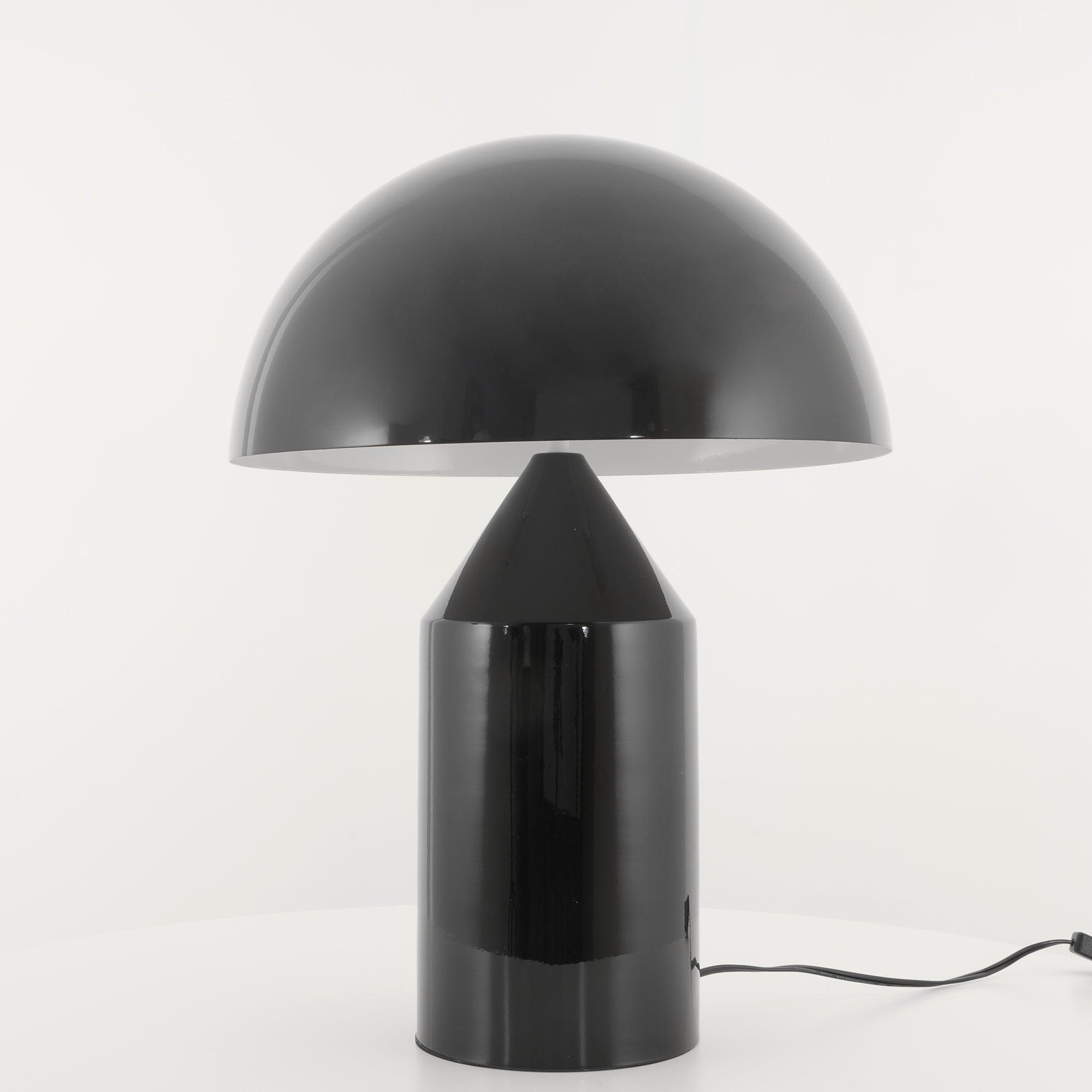 Solido Sculptural Geometric Metal Table Lamp for Bedroom Living Room