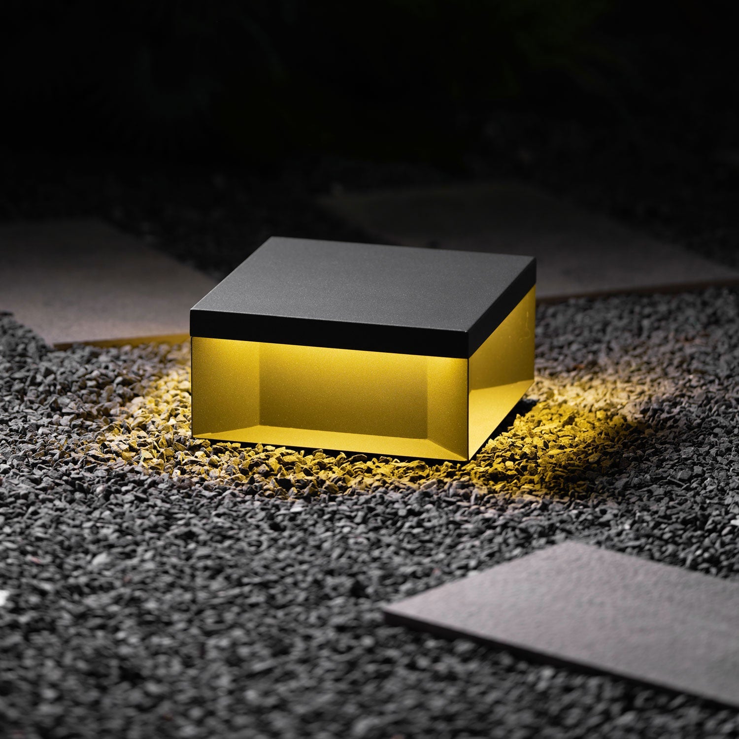 Bloc Cube IP65 Waterproof Outdoor Post Light for Garden and Pathways