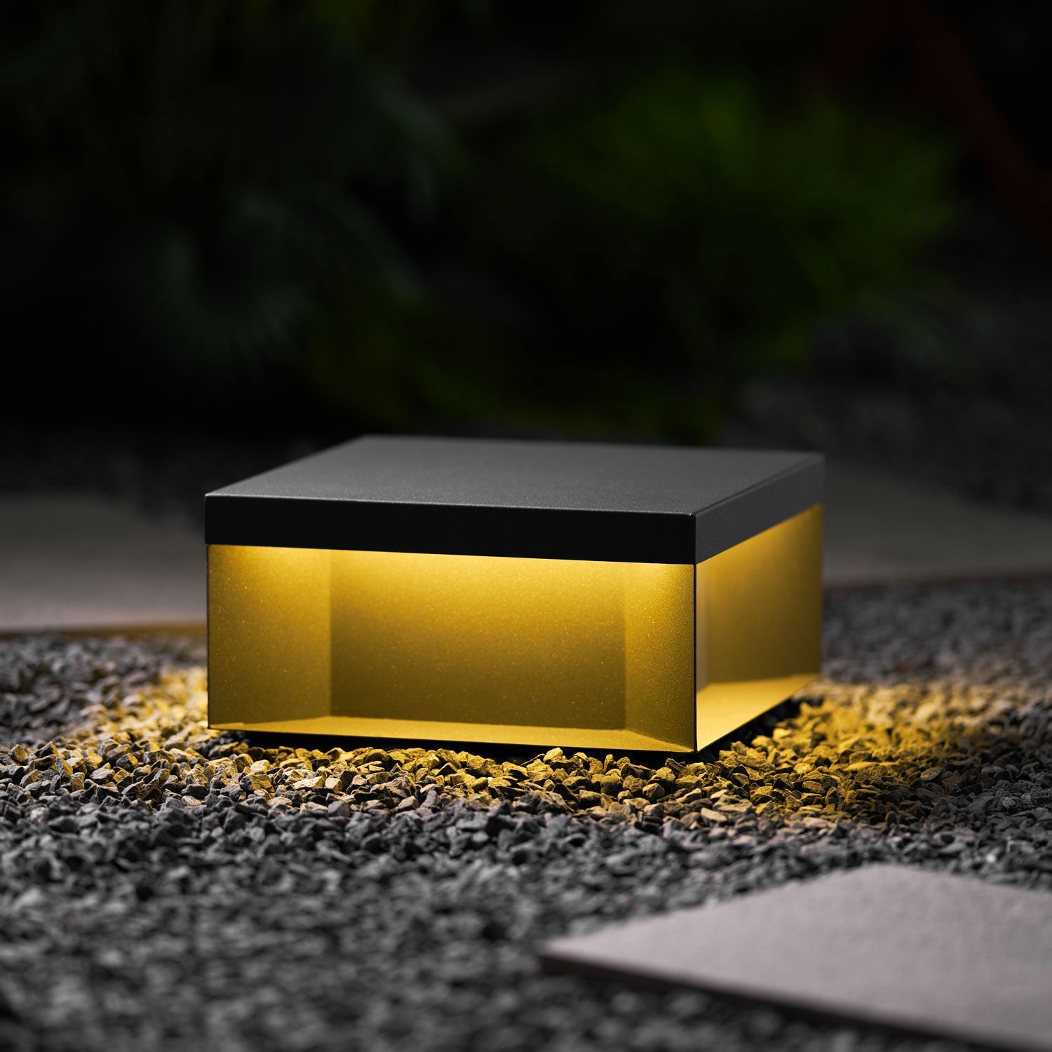 Bloc Cube IP65 Waterproof Outdoor Post Light for Garden and Pathways
