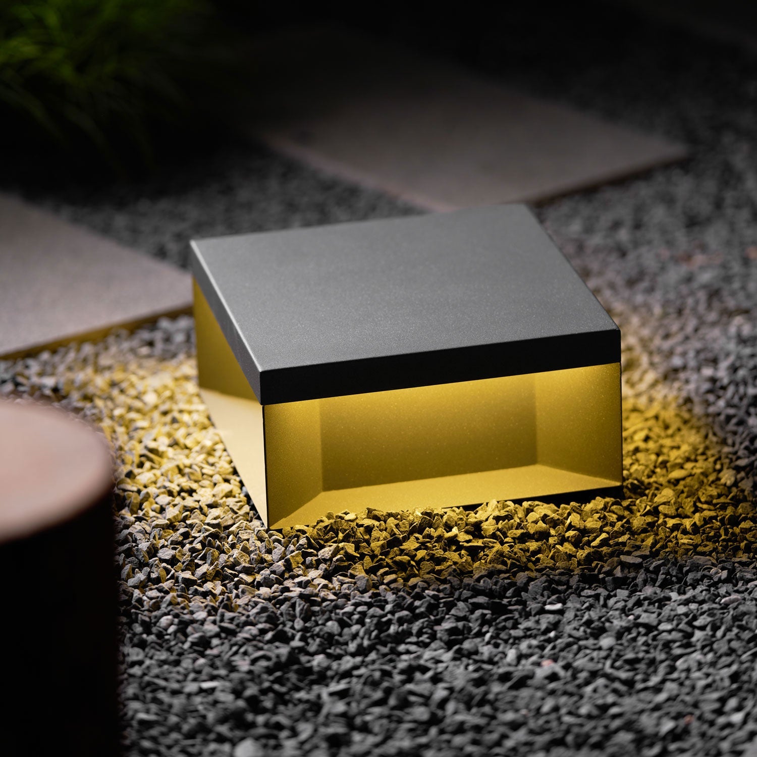 Bloc Cube IP65 Waterproof Outdoor Post Light for Garden and Pathways