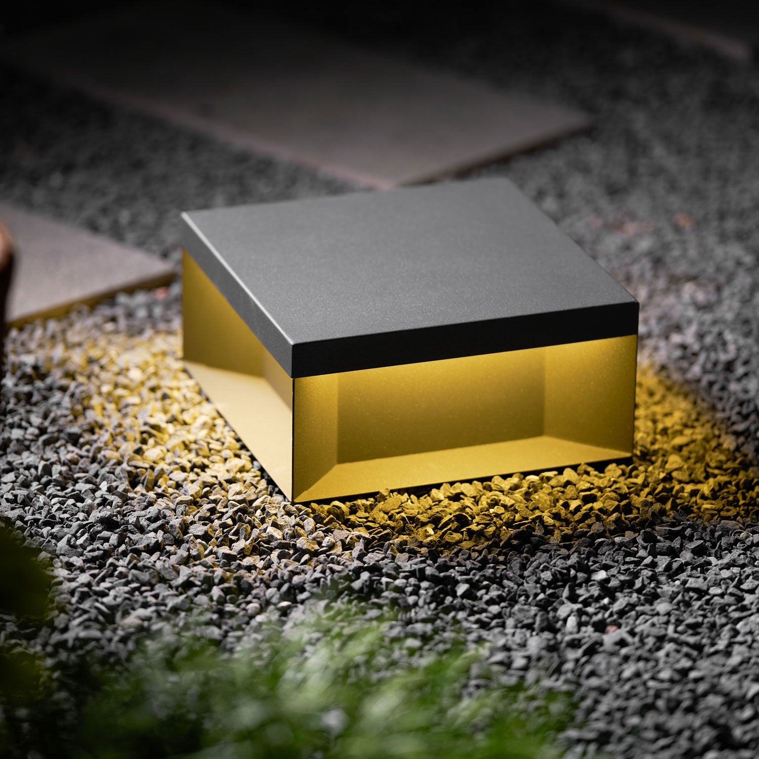 Bloc Cube IP65 Waterproof Outdoor Post Light for Garden and Pathways