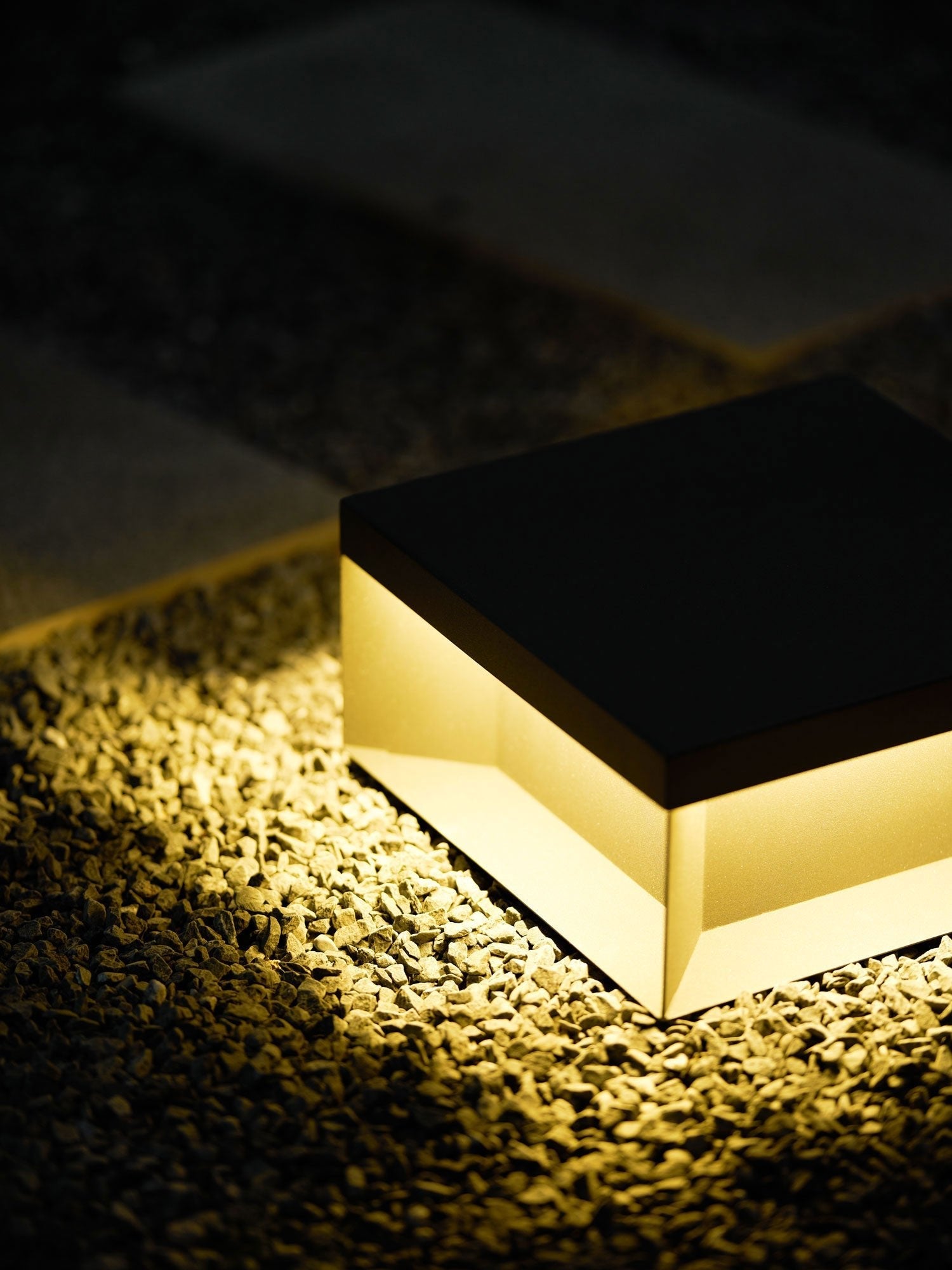 Bloc Cube IP65 Waterproof Outdoor Post Light for Garden and Pathways