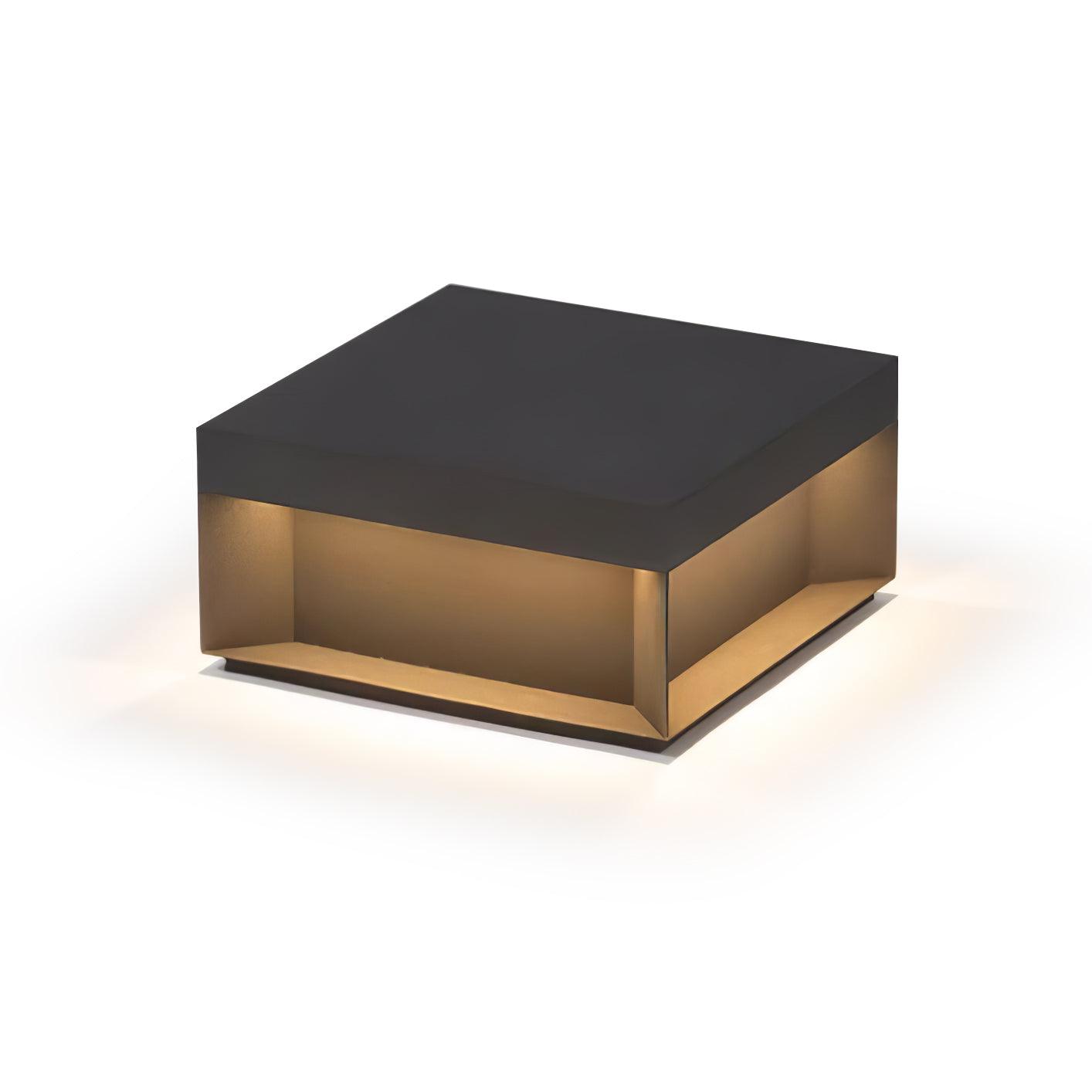 Bloc Cube IP65 Waterproof Outdoor Post Light for Garden and Pathways