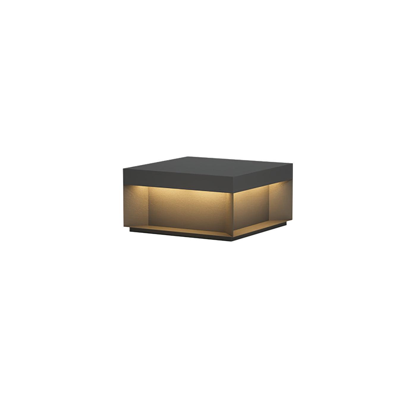 Bloc Cube IP65 Waterproof Outdoor Post Light for Garden and Pathways