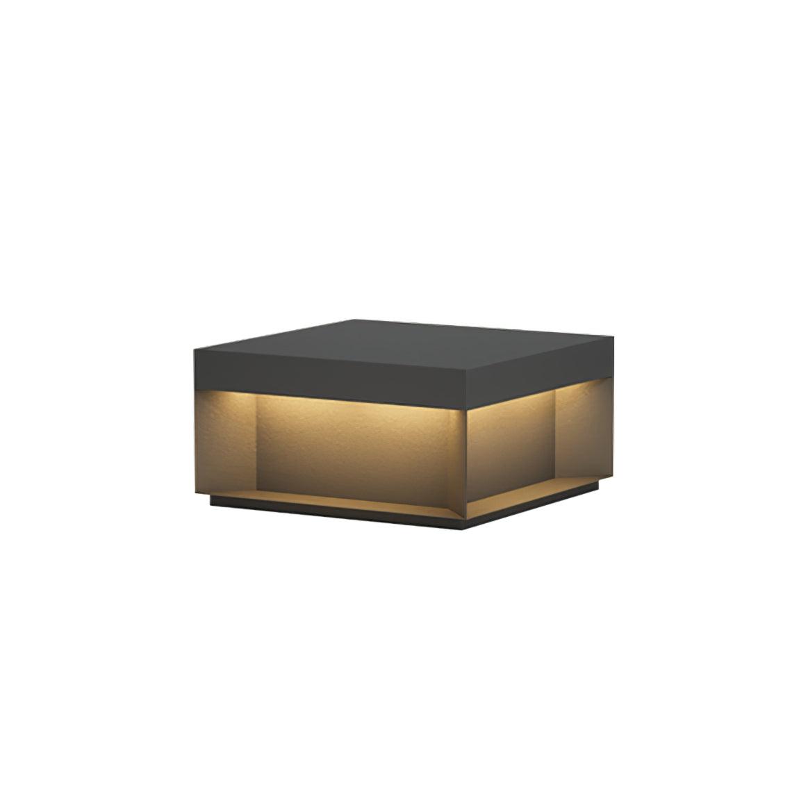 Bloc Cube IP65 Waterproof Outdoor Post Light for Garden and Pathways