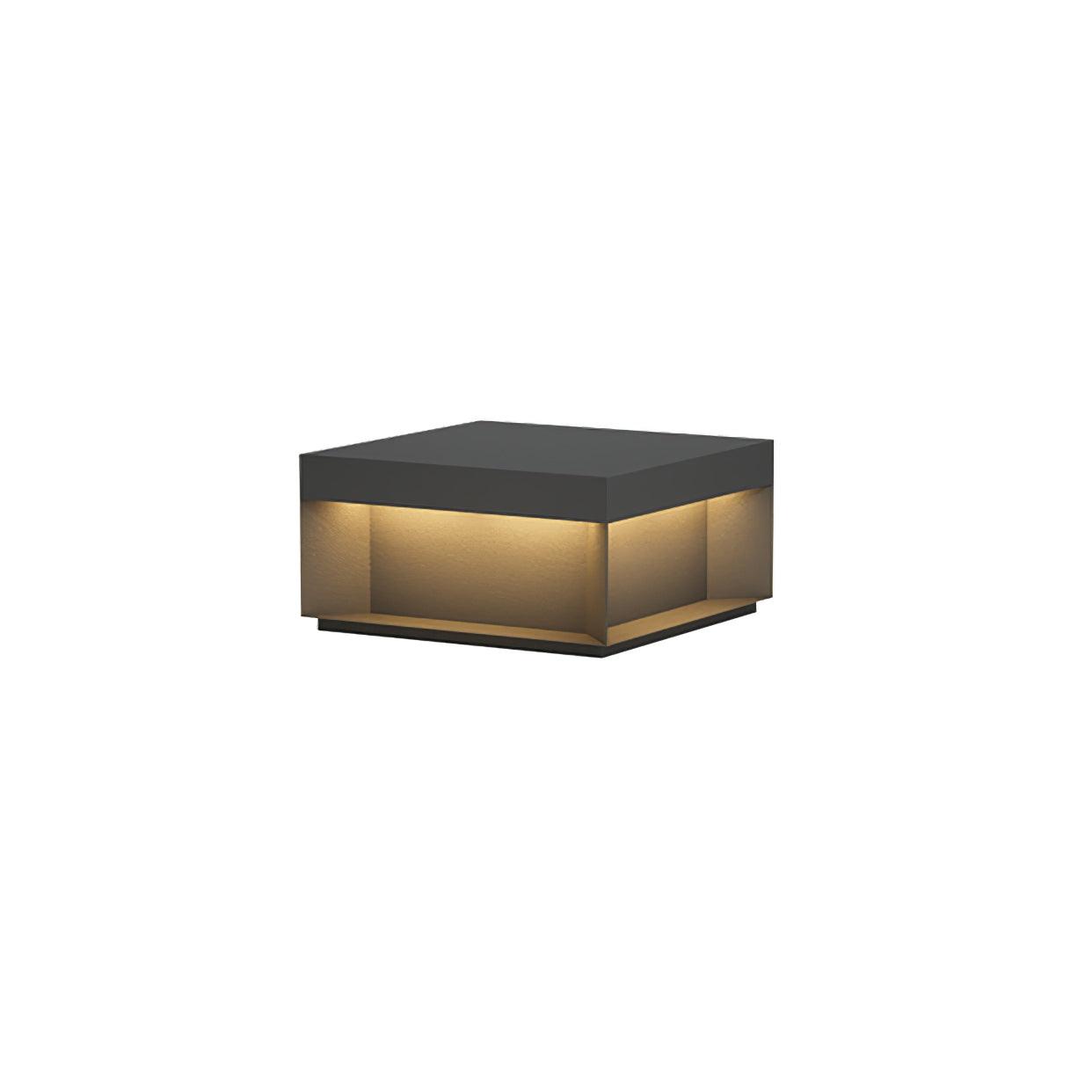 Bloc Cube IP65 Waterproof Outdoor Post Light for Garden and Pathways