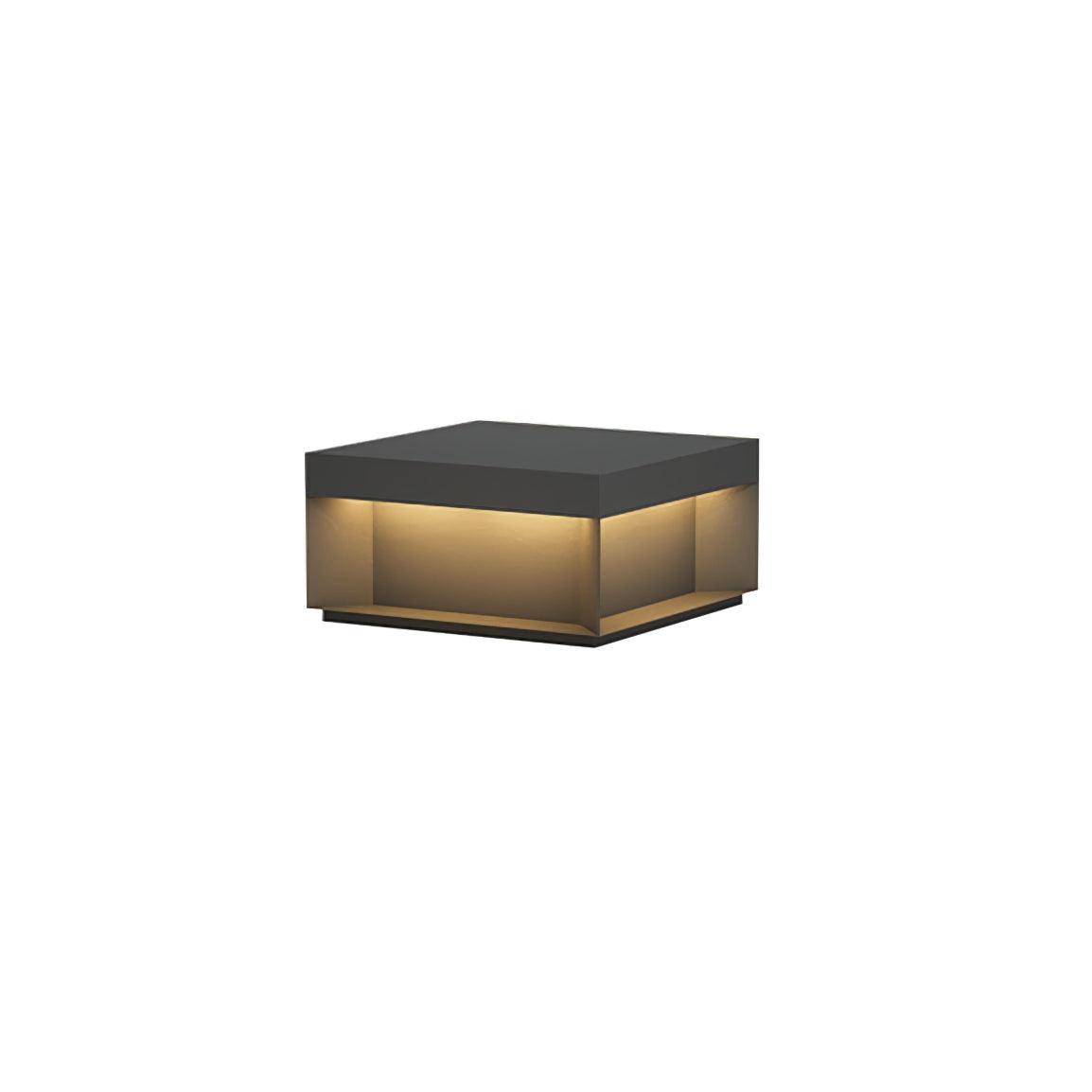 Bloc Cube IP65 Waterproof Outdoor Post Light for Garden and Pathways