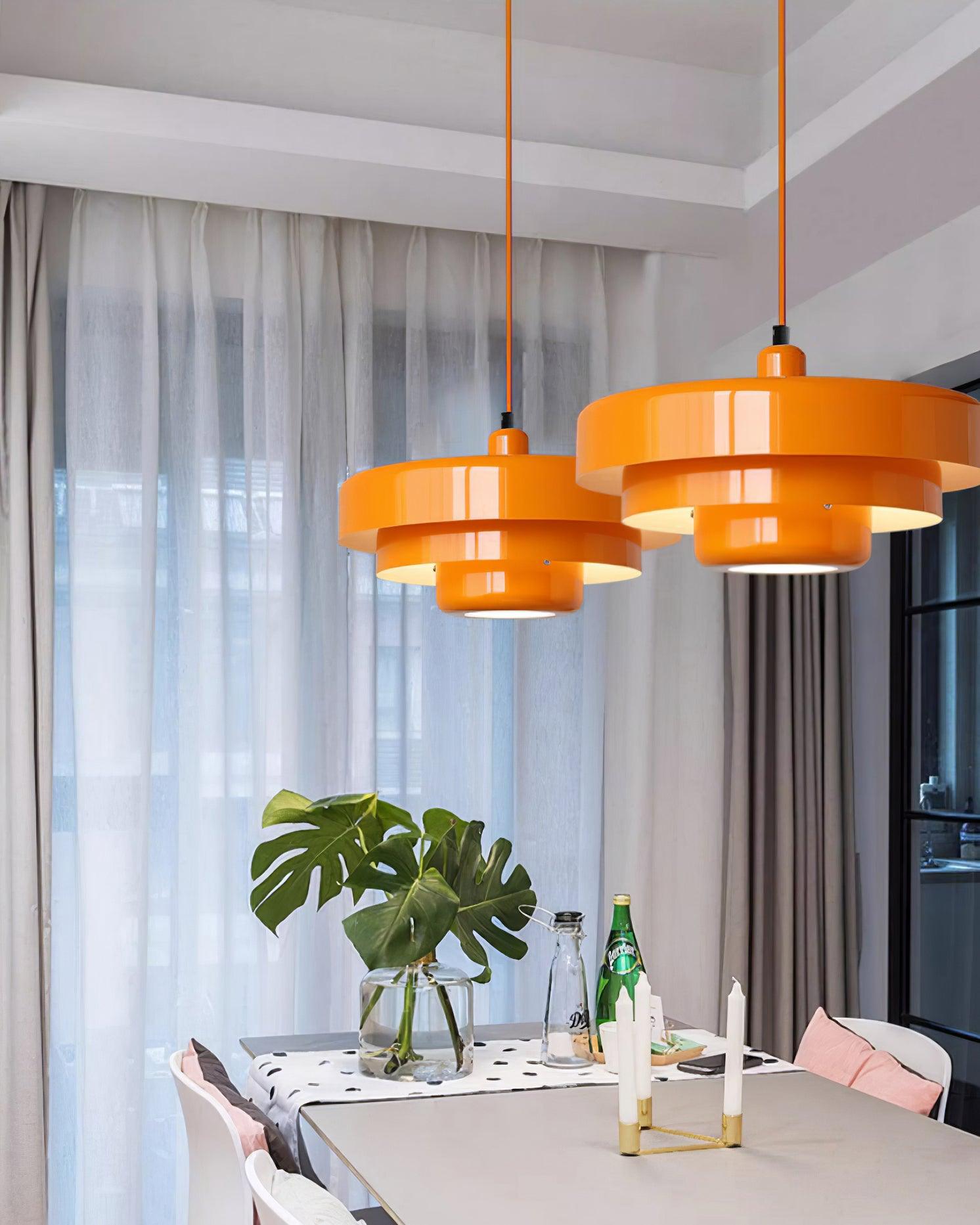 Cakora Bauhaus Metal Pendant Light for Kitchen & Dining Room