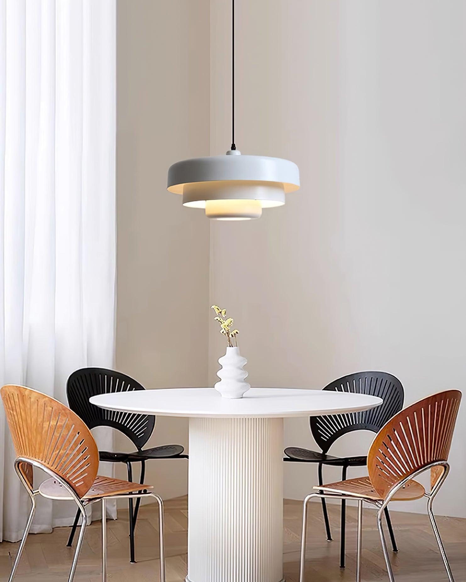 Cakora Bauhaus Metal Pendant Light for Kitchen & Dining Room
