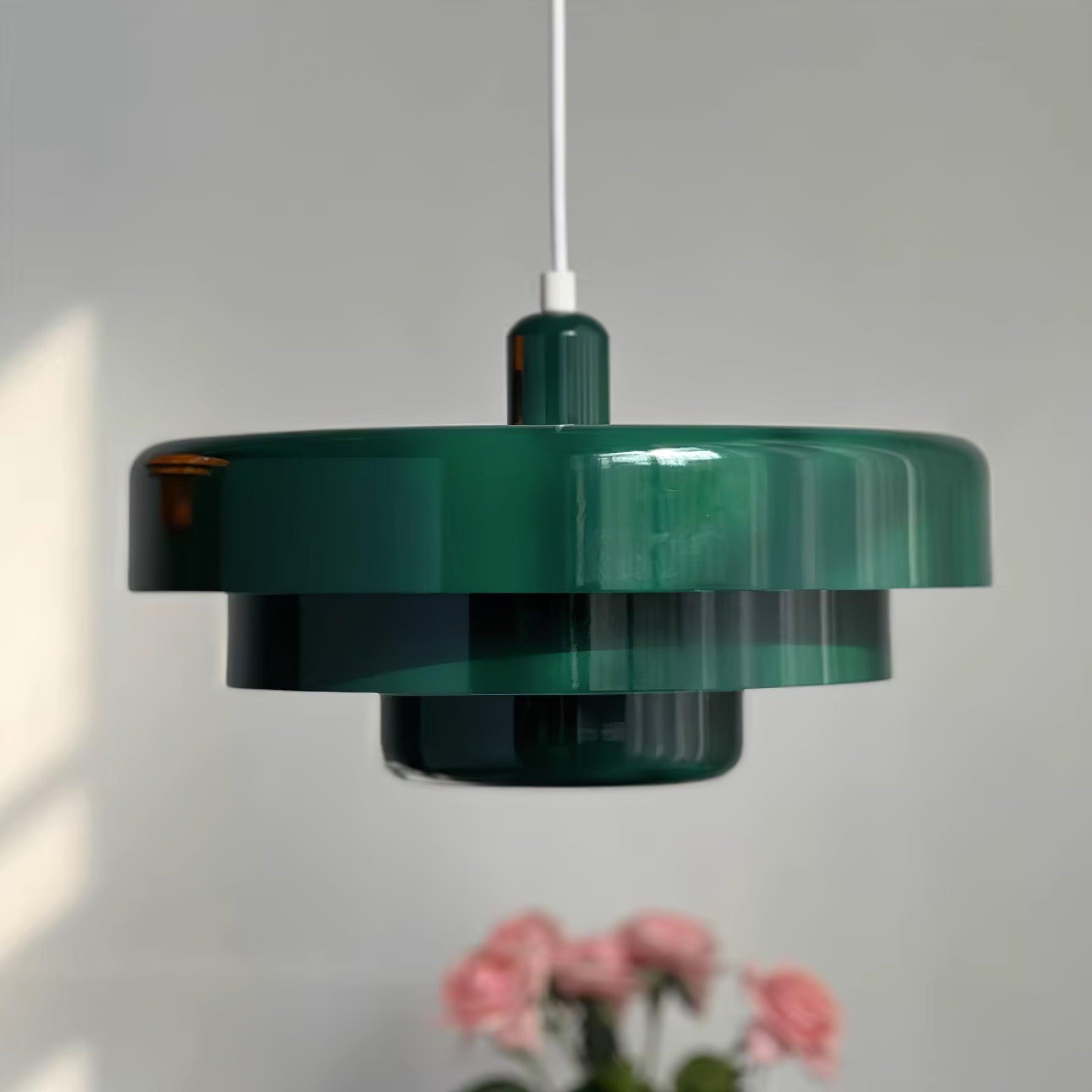 Cakora Bauhaus Metal Pendant Light for Kitchen & Dining Room