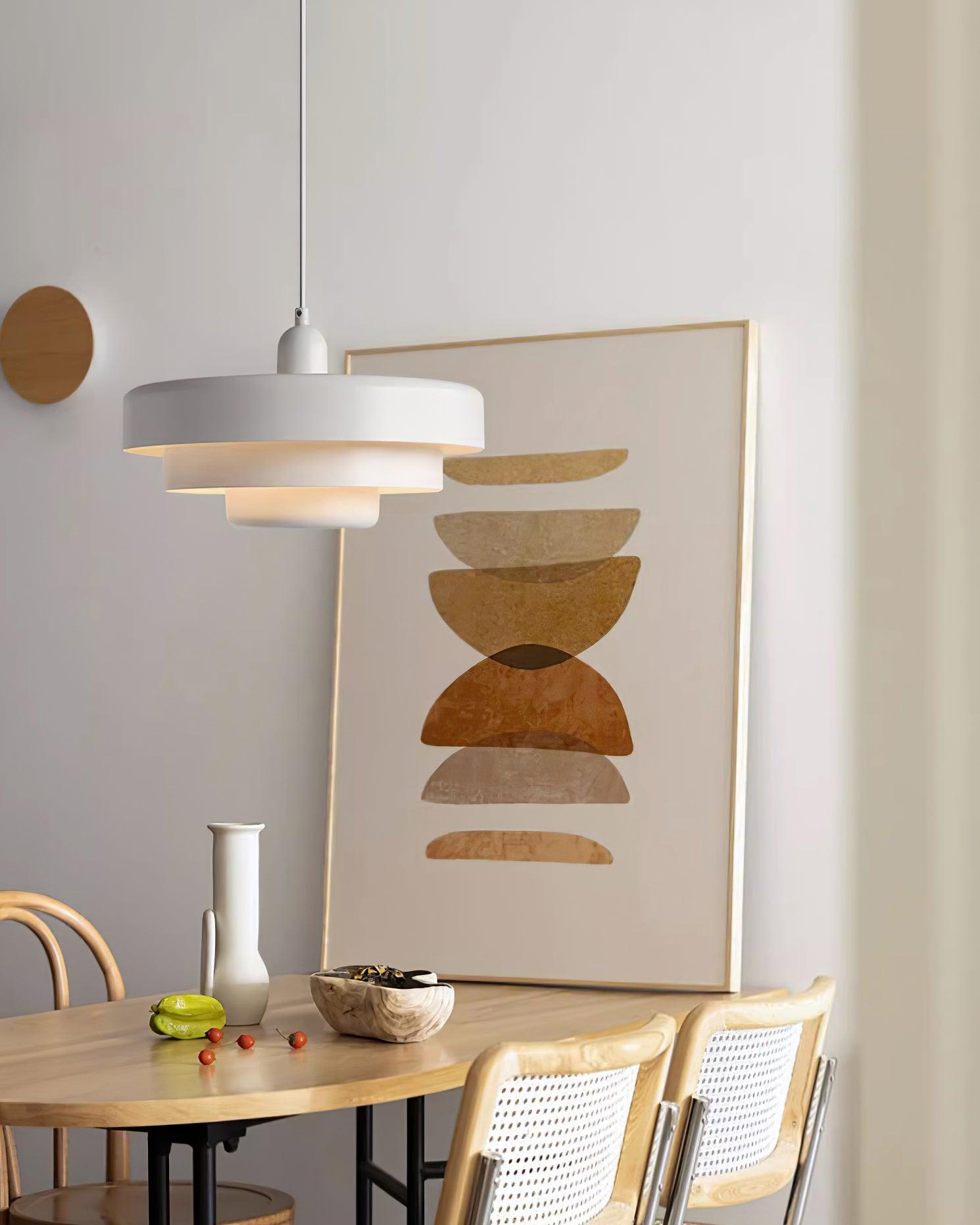 Cakora Bauhaus Metal Pendant Light for Kitchen & Dining Room