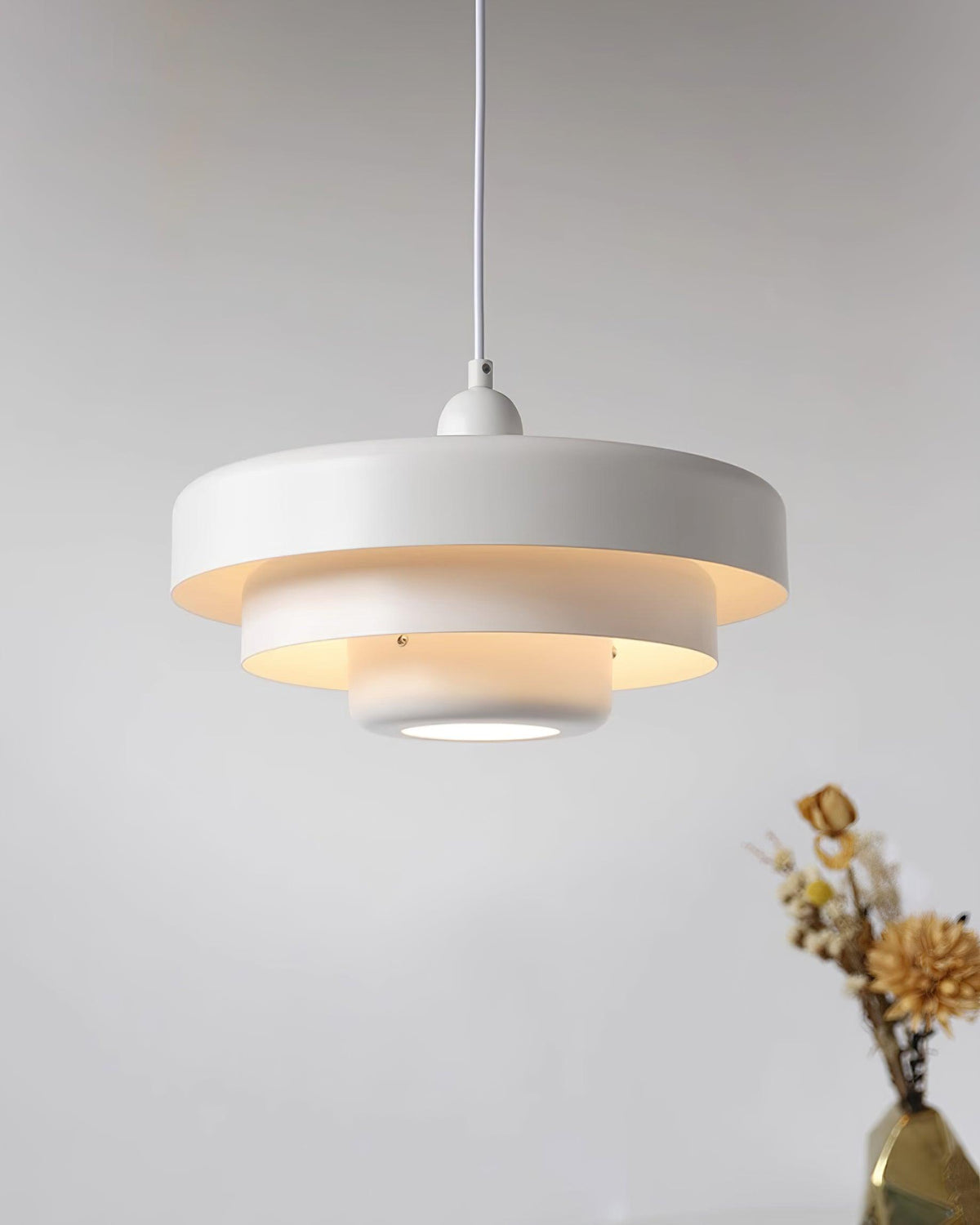 Cakora Bauhaus Metal Pendant Light for Kitchen & Dining Room