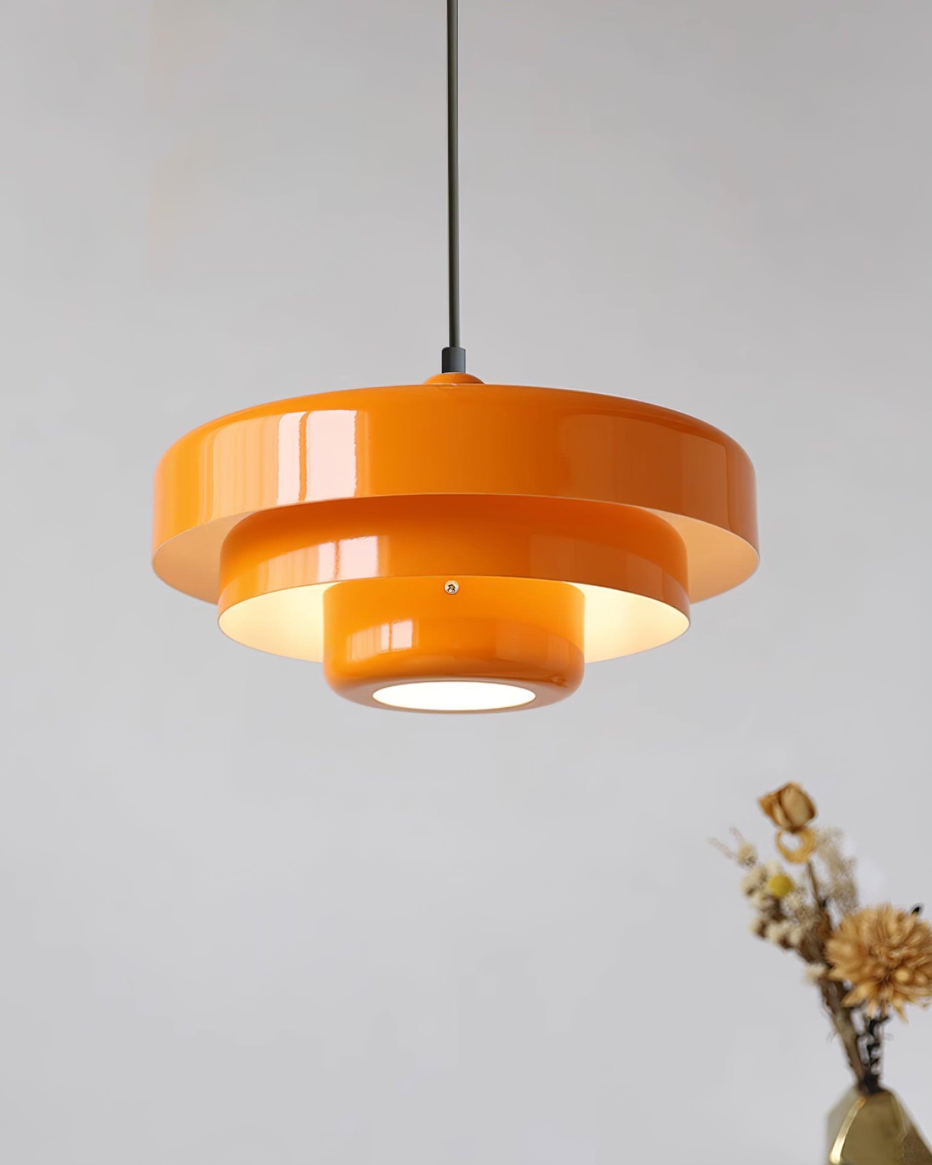 Cakora Bauhaus Metal Pendant Light for Kitchen & Dining Room