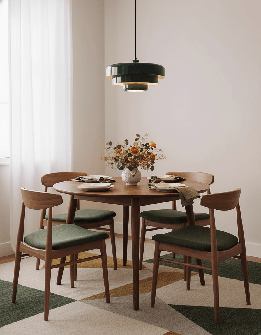 Cakora Bauhaus Metal Pendant Light for Kitchen & Dining Room