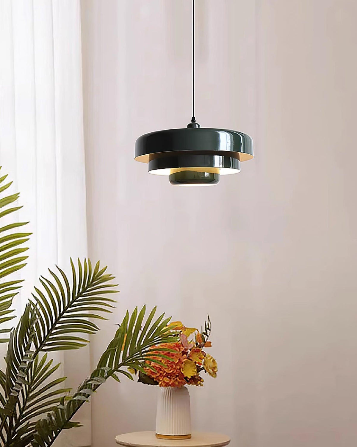 Cakora Bauhaus Metal Pendant Light for Kitchen & Dining Room