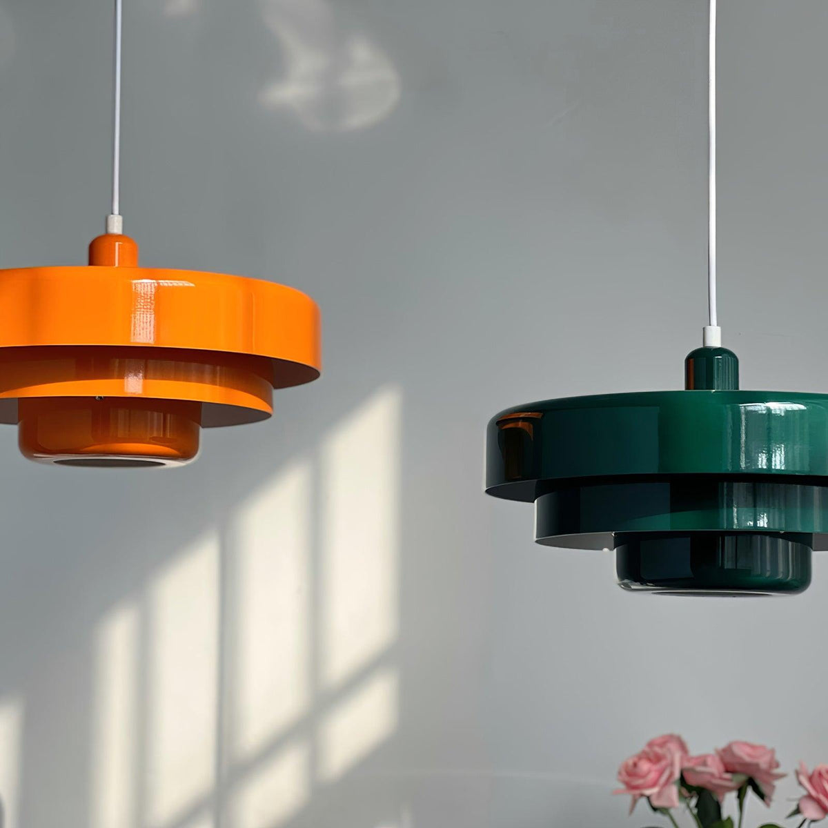 Cakora Bauhaus Metal Pendant Light for Kitchen & Dining Room