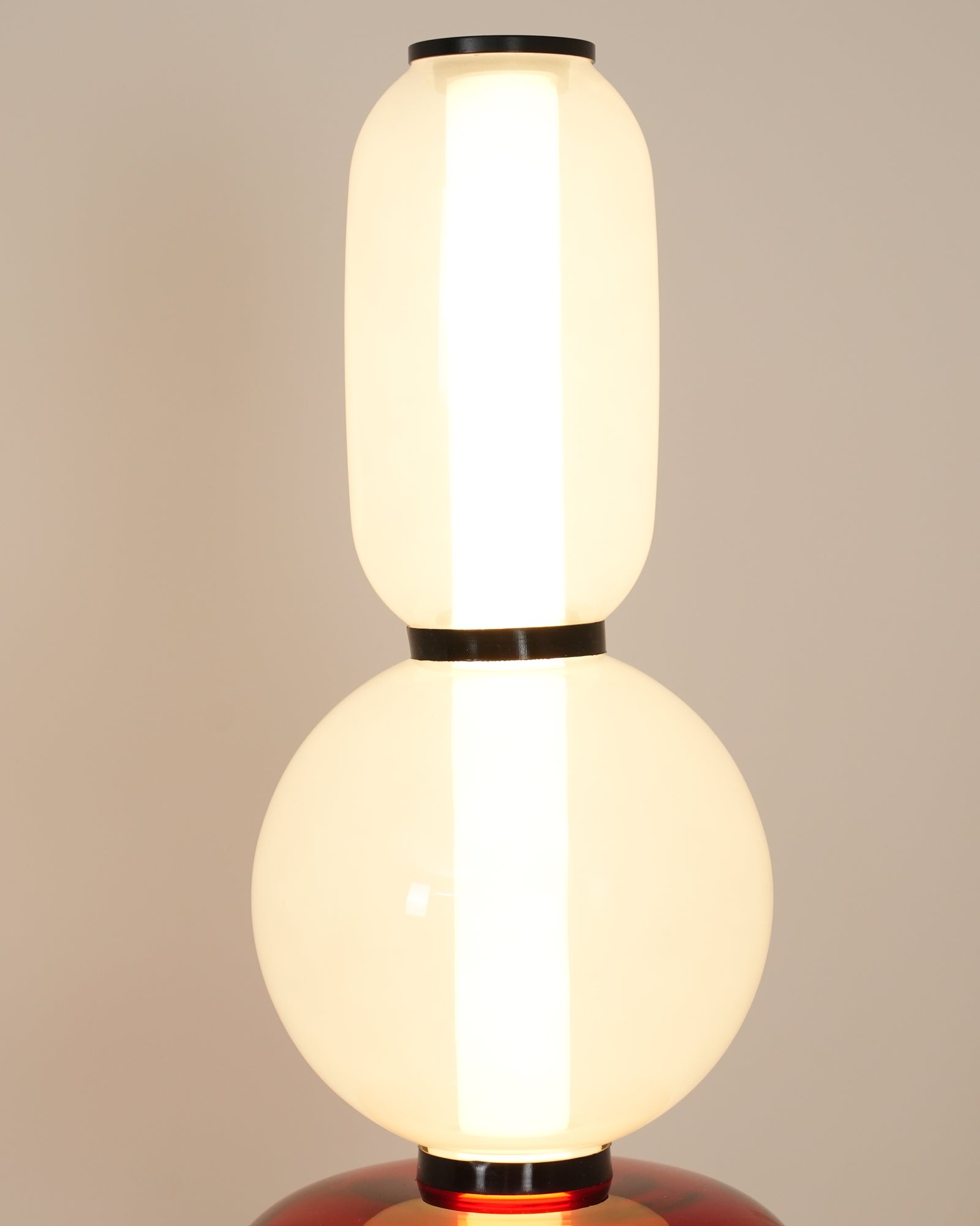 Prisma Hand-Blown Glass Floor Lamp for Living Room & Bedroom