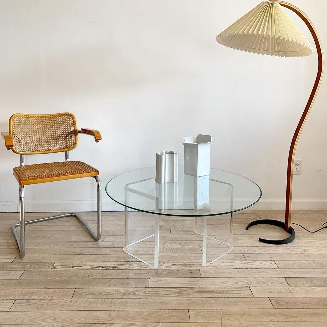 Linden Scandinavian Beechwood and Iron Floor Lamp for Living Rooms