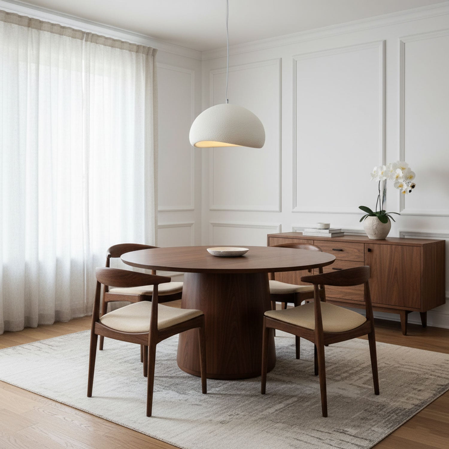 Nimbus Sculptural Cloud Sphere Pendant Light for Living Dining Room