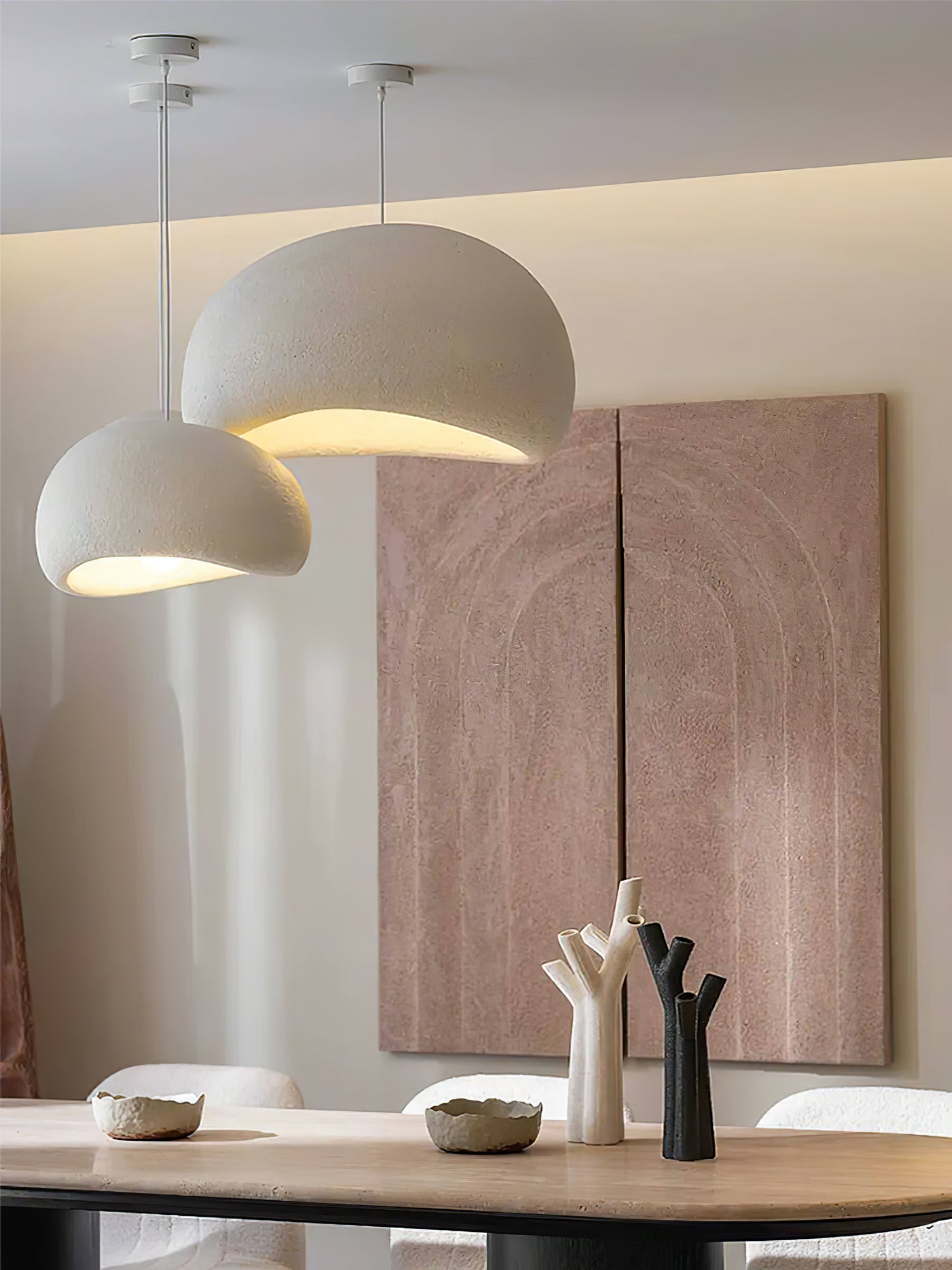 Nimbus Sculptural Cloud Sphere Pendant Light for Living Dining Room