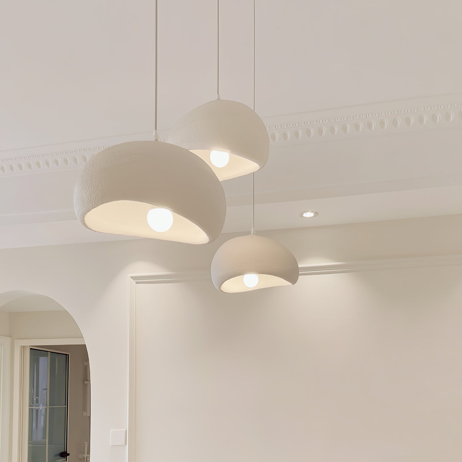 Nimbus Sculptural Cloud Sphere Pendant Light for Living Dining Room
