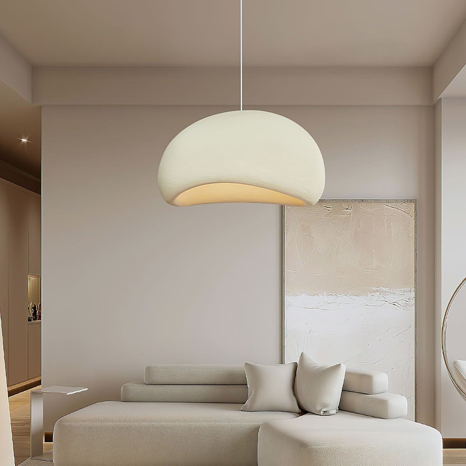 Nimbus Sculptural Cloud Sphere Pendant Light for Living Dining Room