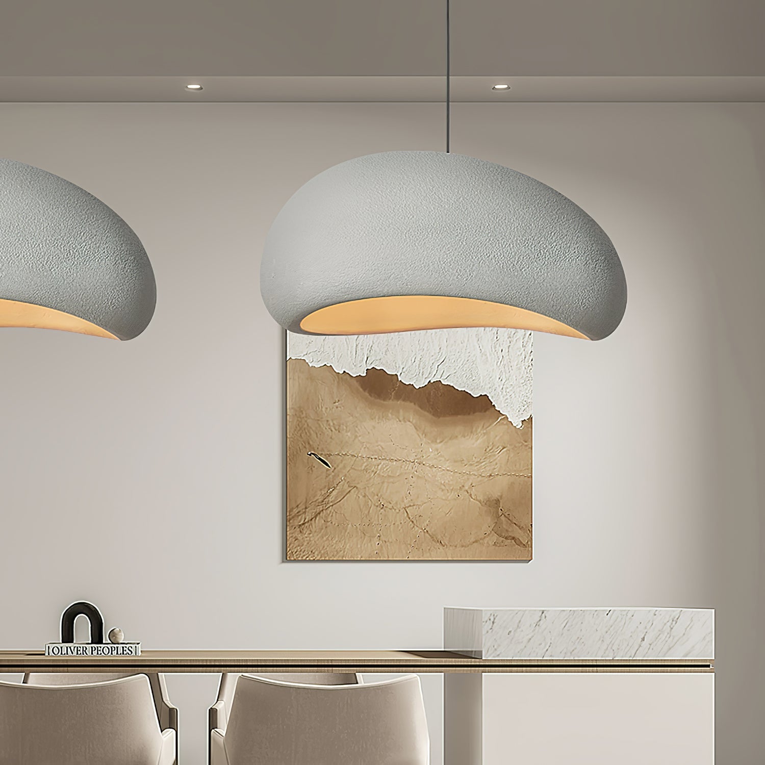 Nimbus Sculptural Cloud Sphere Pendant Light for Living Dining Room