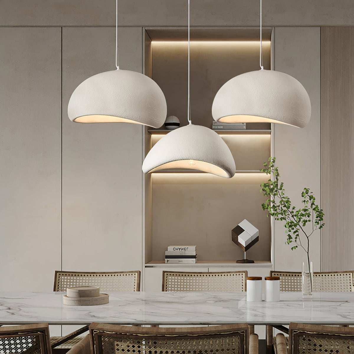 Nimbus Sculptural Cloud Sphere Pendant Light for Living Dining Room