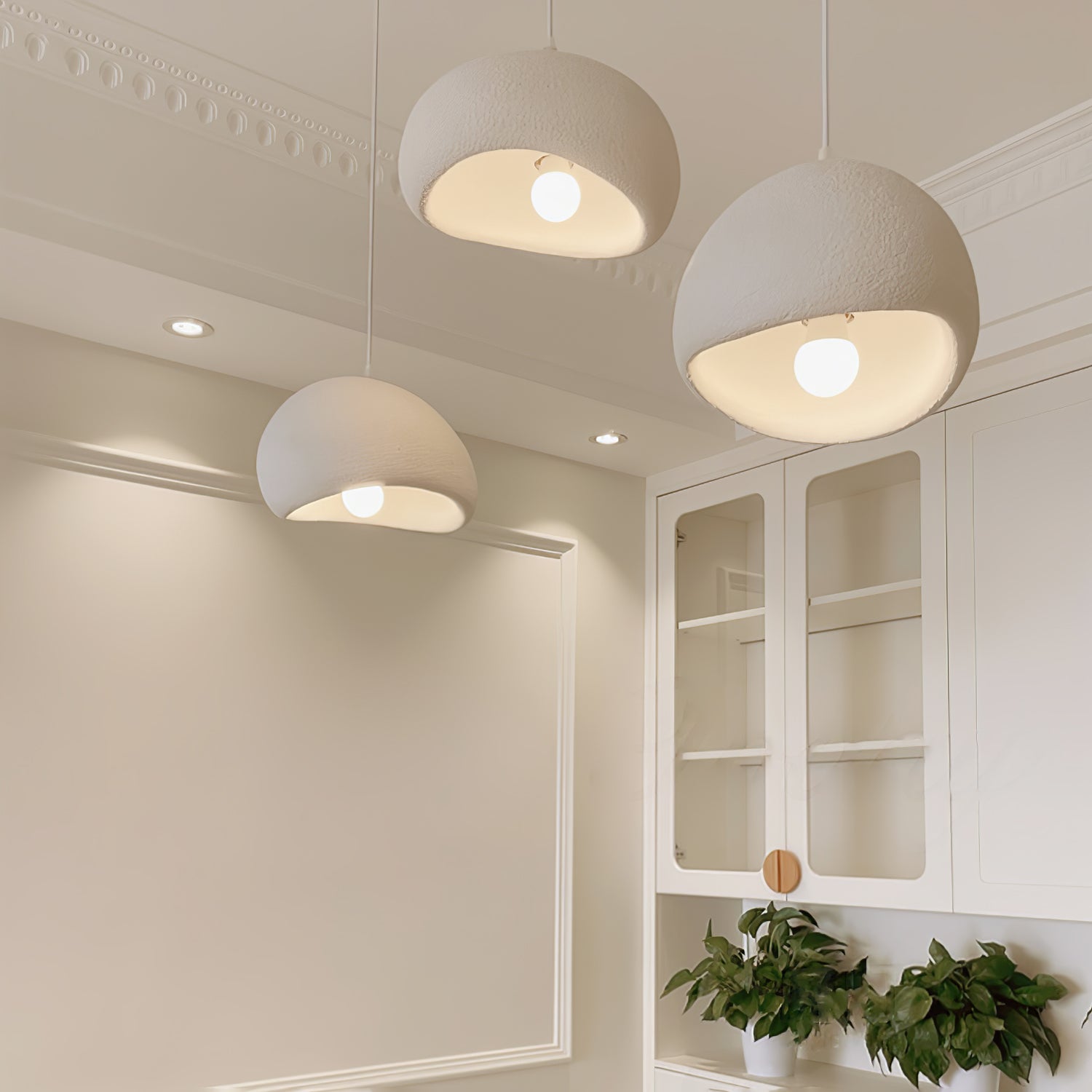 Nimbus Sculptural Cloud Sphere Pendant Light for Living Dining Room
