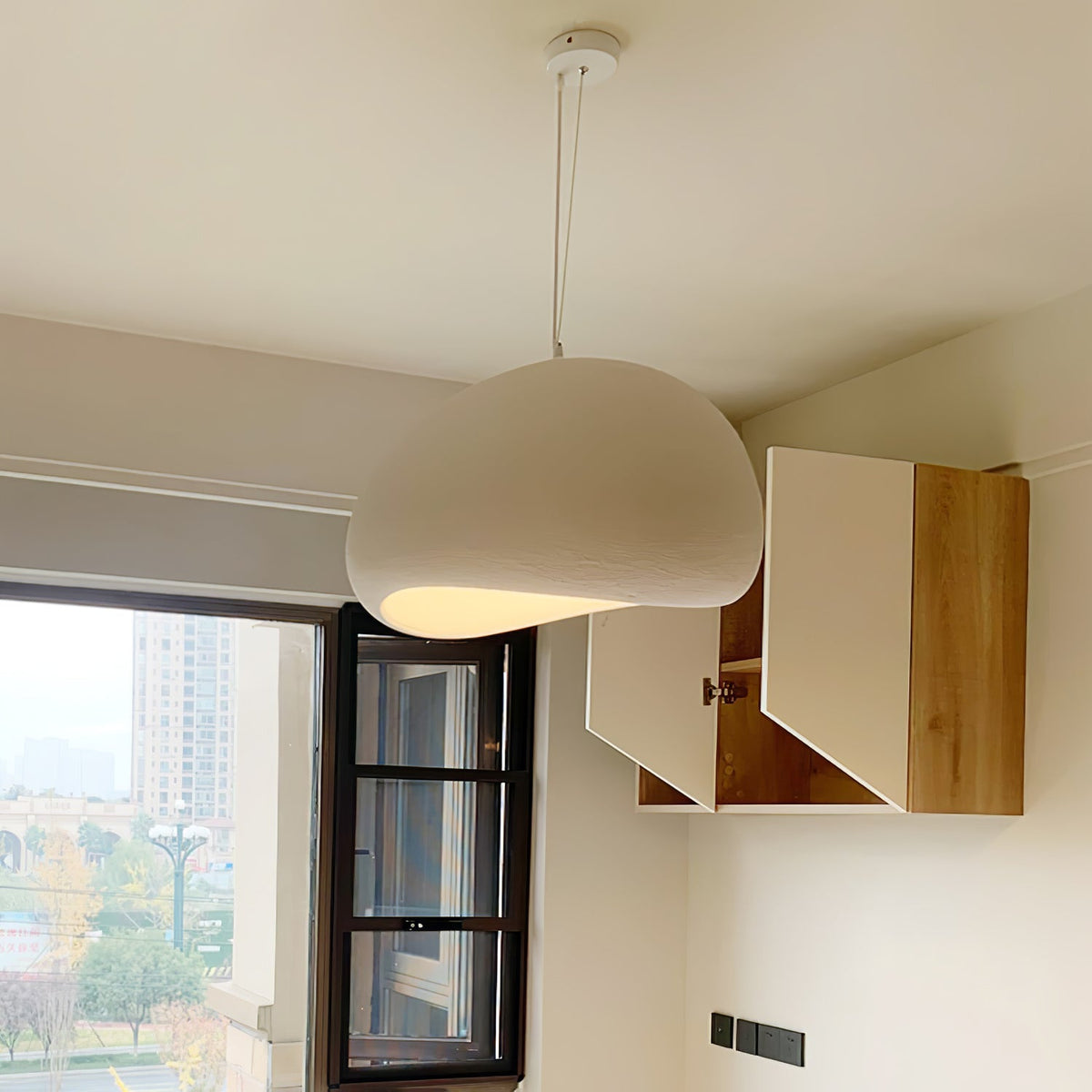 Nimbus Sculptural Cloud Sphere Pendant Light for Living Dining Room