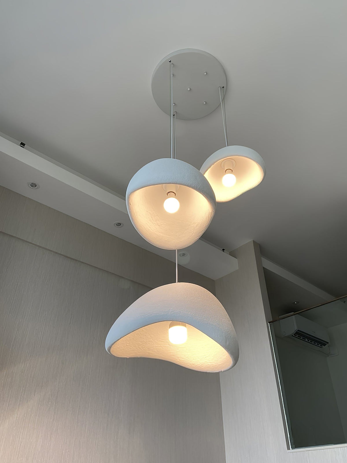 Nimbus Sculptural Cloud Sphere Pendant Light for Living Dining Room