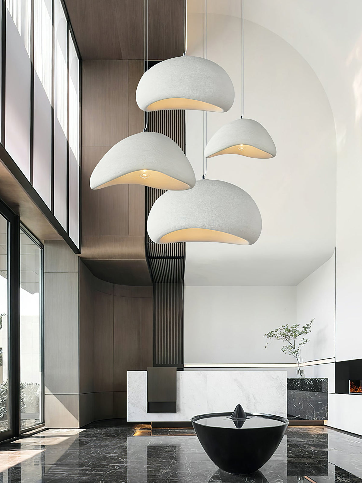 Nimbus Sculptural Cloud Sphere Pendant Light for Living Dining Room