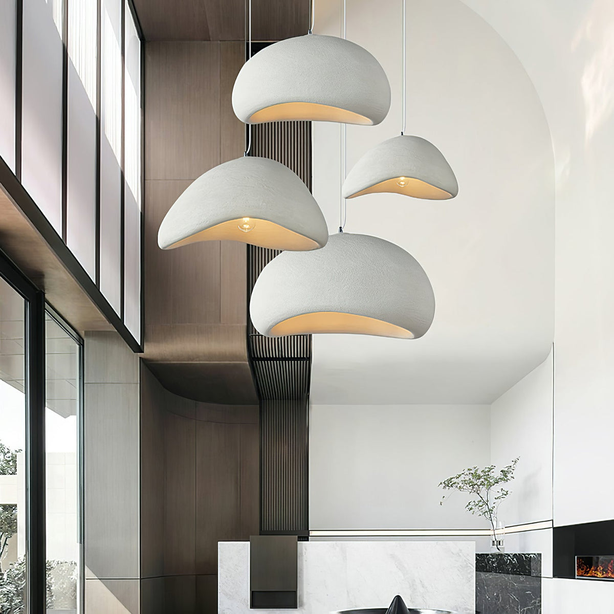 Nimbus Sculptural Cloud Sphere Pendant Light for Living Dining Room