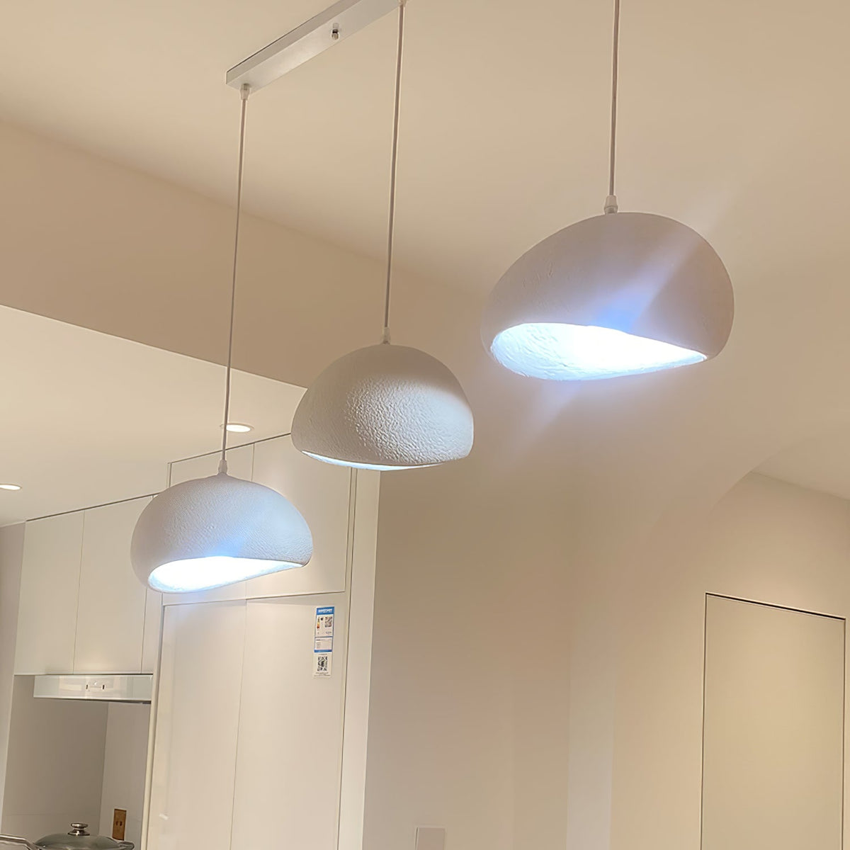 Nimbus Sculptural Cloud Sphere Pendant Light for Living Dining Room