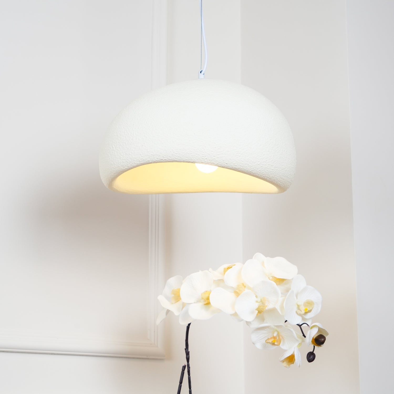 Nimbus Sculptural Cloud Sphere Pendant Light for Living Dining Room