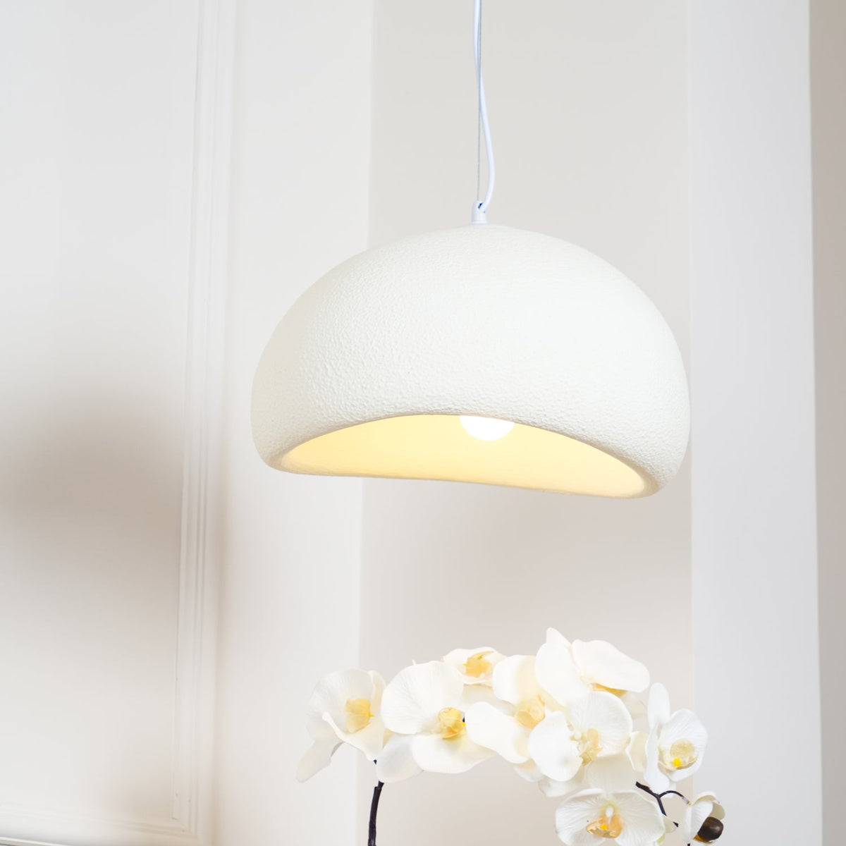 Nimbus Sculptural Cloud Sphere Pendant Light for Living Dining Room