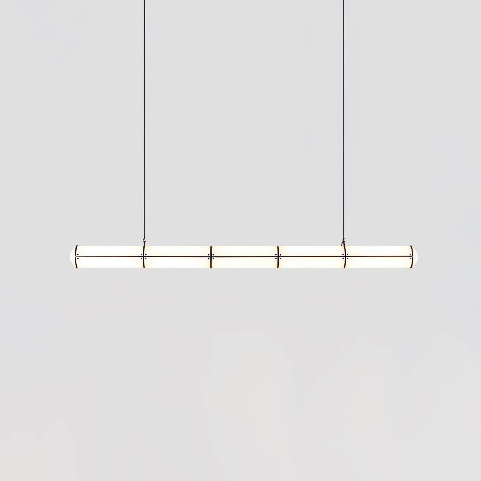 Endless Linear Cylinder Dimmable LED Pendant Light for Kitchen Islands