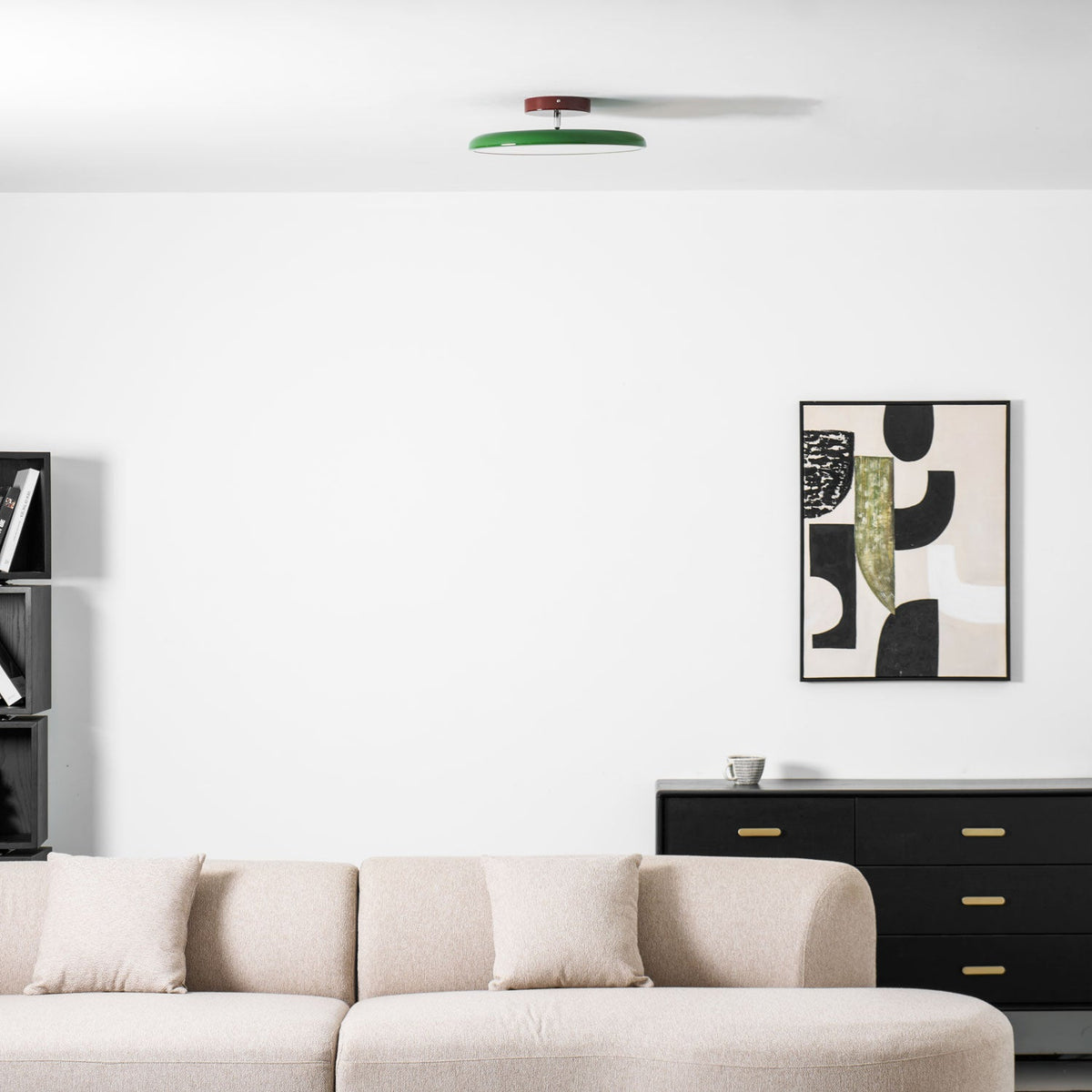 Pivot Adjustable Swing Arm Acrylic Ceiling Light for Sloped Ceilings