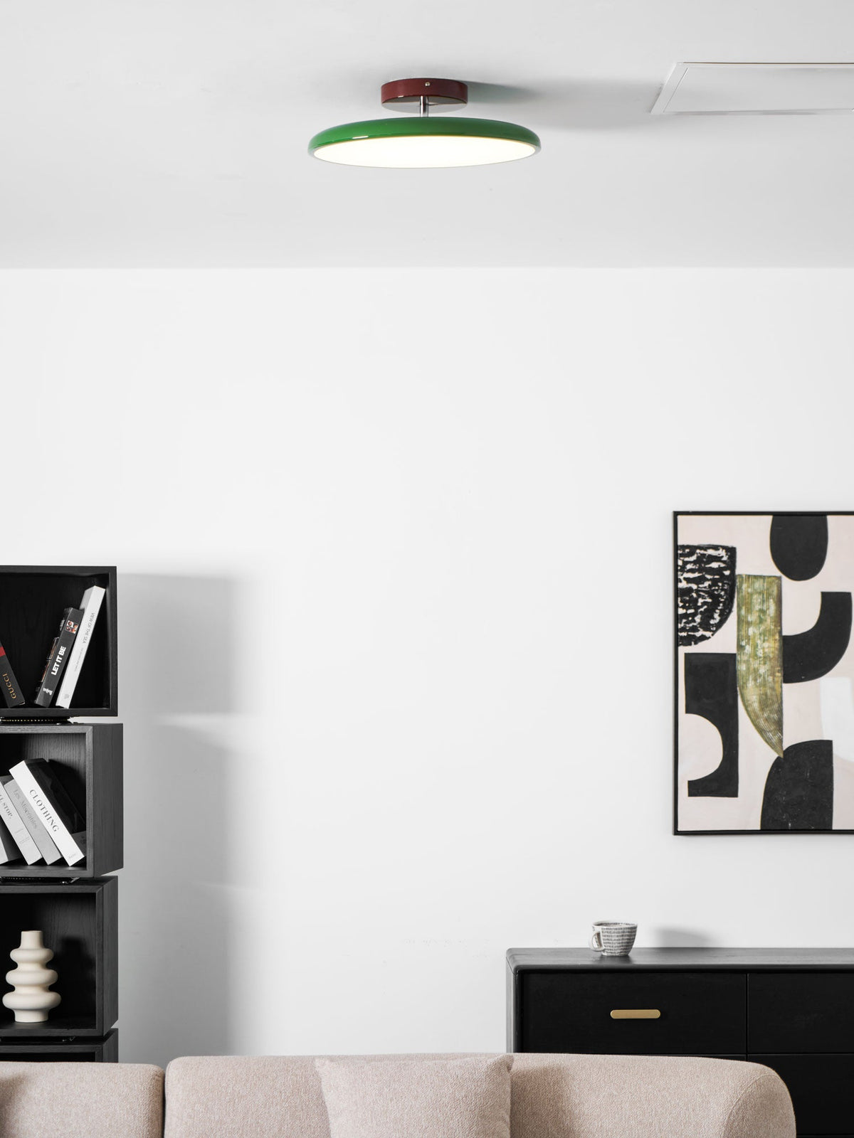 Pivot Adjustable Swing Arm Acrylic Ceiling Light for Sloped Ceilings