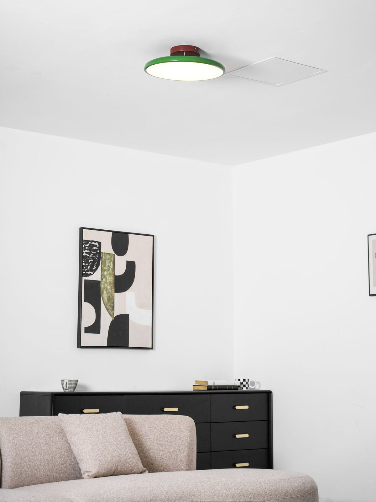 Pivot Adjustable Swing Arm Acrylic Ceiling Light for Sloped Ceilings